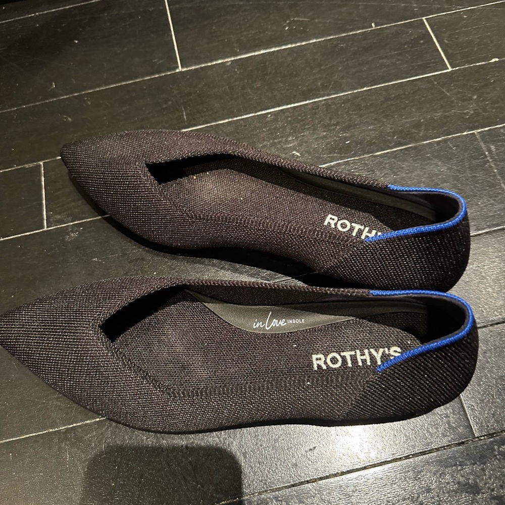 Rothy’s The Point II | Size 7.5 | Black